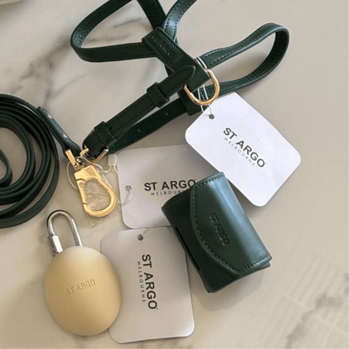 ST ARGO - Wholesale Pet poo bag dispenser - POOP BAG HOLDER - Bottle Green5