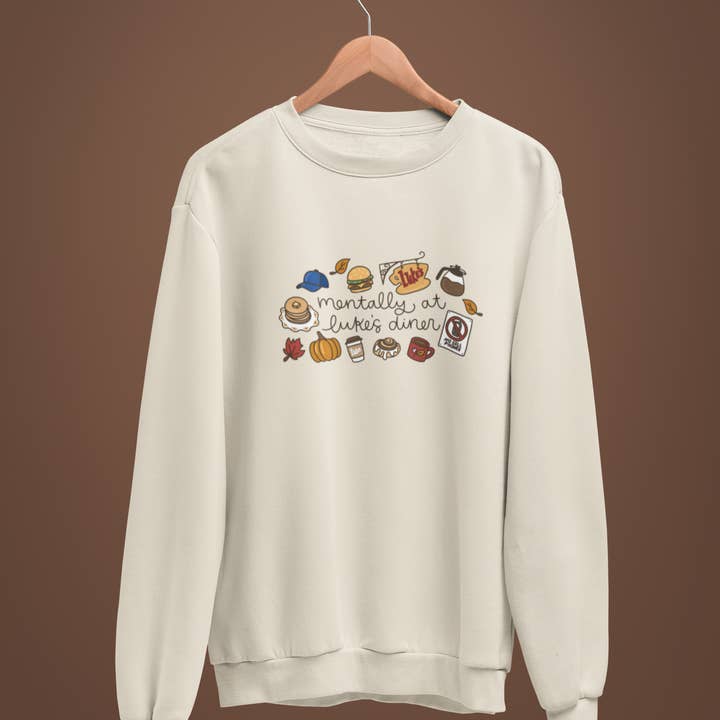 Mentalement au Diner de Luke Crewneck/Hoodie pour la vente par amarieacreates