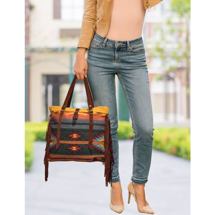 El Paso Saddleblanket - Wholesale Tote Bag - Women's - Monterrey Tote Bag I11