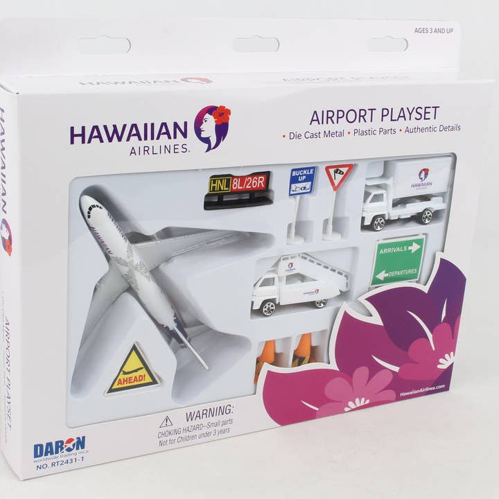 RT2431-1 Hawaiian Airlines legesæt af Daron Toys for engroshandel hos Daron Worldwide Trading