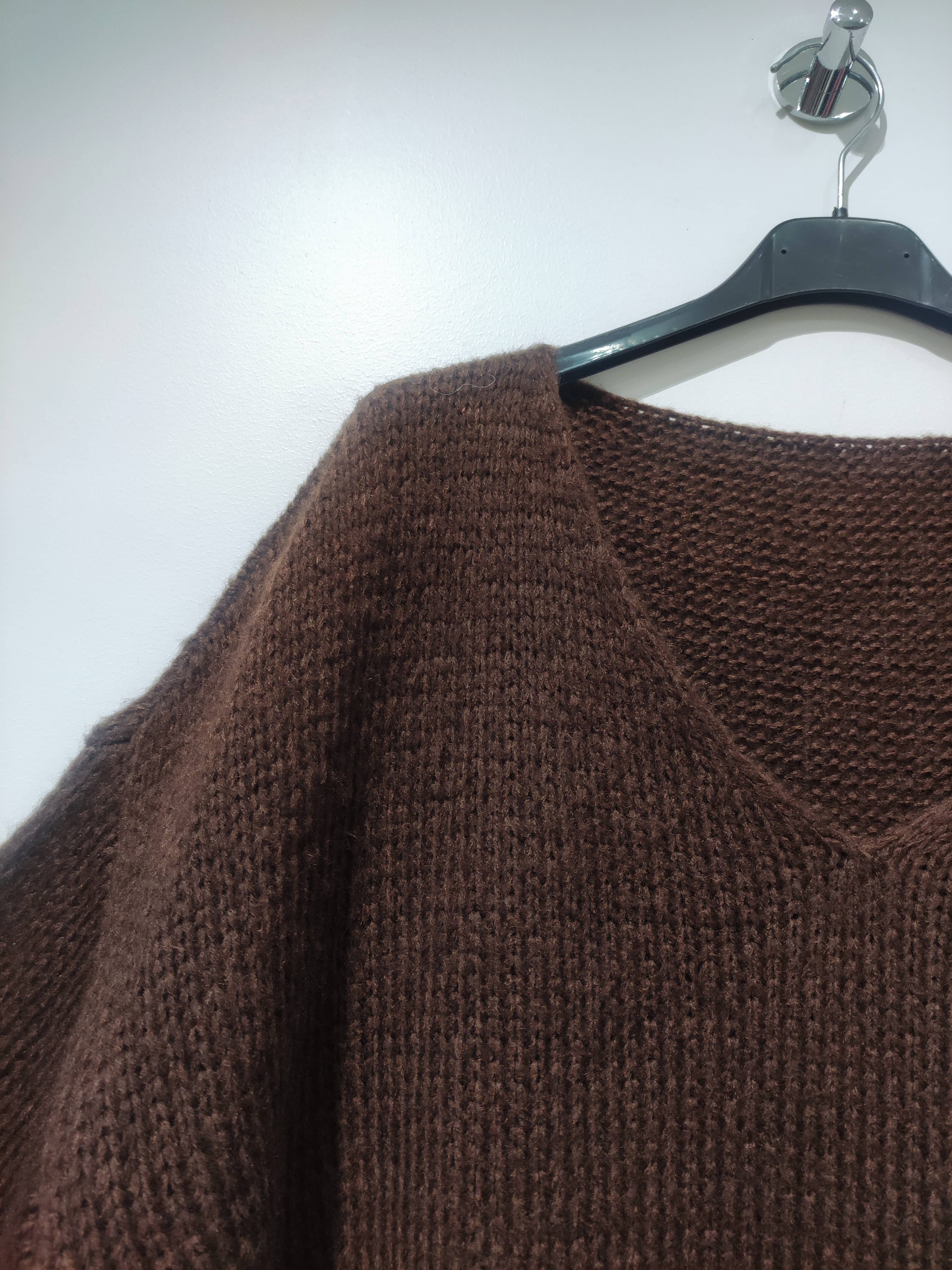 Pomelo paris - Wholesale Tunic Sweater - Women's - ROMA V-Neck Sweater AH262