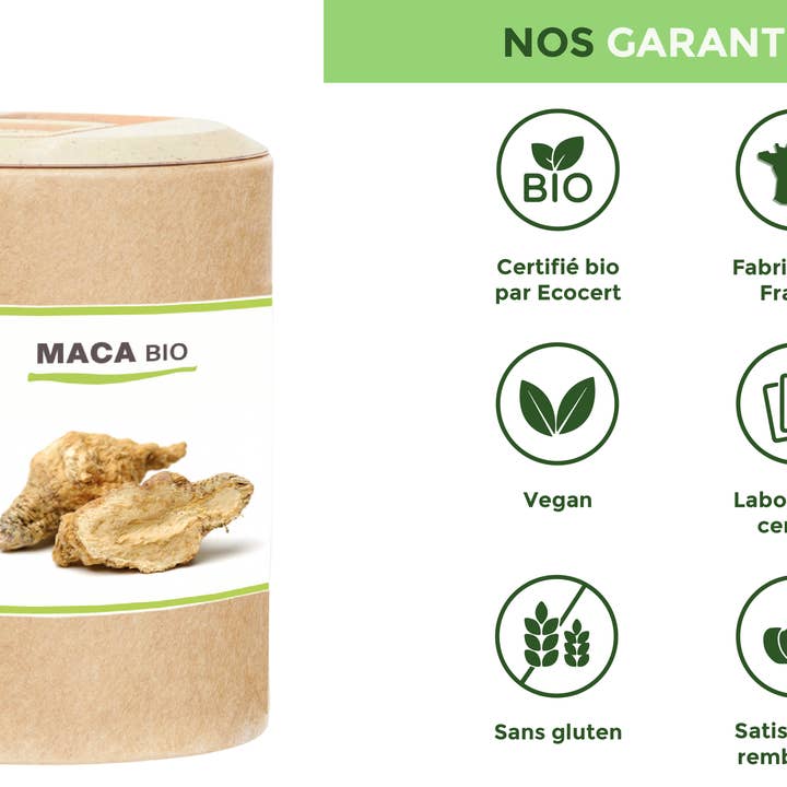 Bioptimal - Wholesale Oral Supplement/Vitamin - Maca Bio - Food supplement - in capsules8