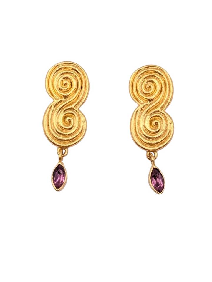 GOBI Tourmaline Earrings for wholesale by Isabel Lamadrid