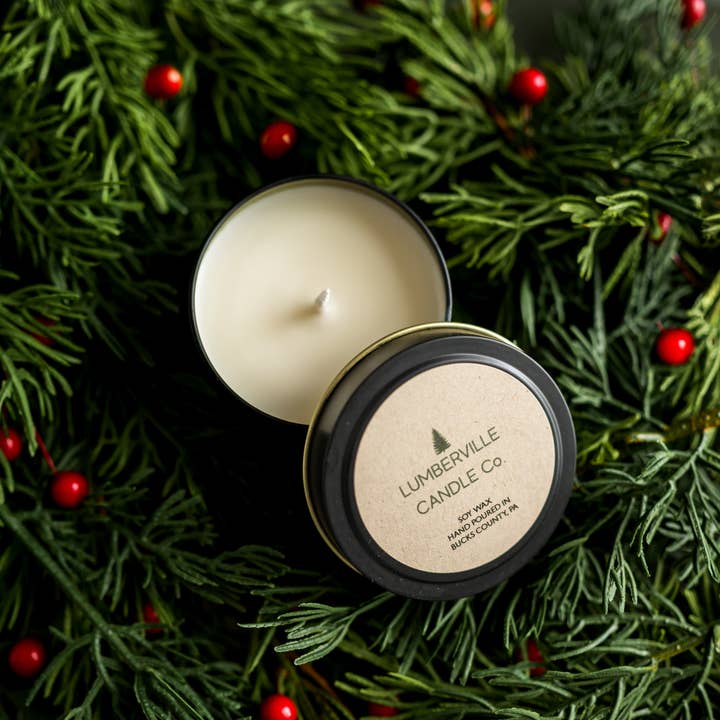 Lumberville Candle Co. - Wholesale Jar/Filled Candle - Cinnamon Spiced Vanilla6