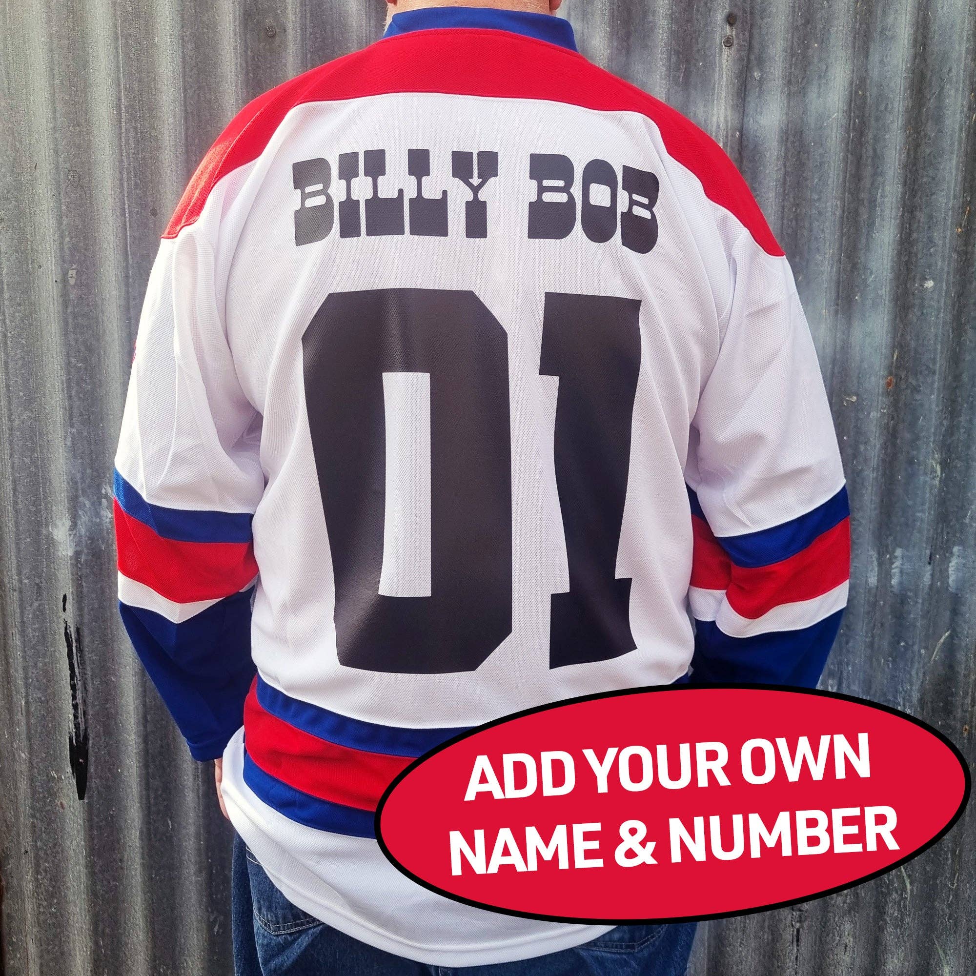 Toxico - Vente Maillot – homme - Maillot de hockey Whitetrash Allstars6
