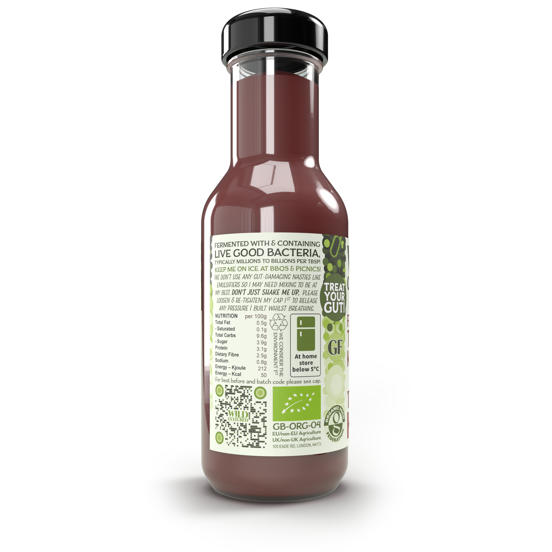 Wild and Cultured – wholesale Ketchup – TOMATO KETCHUP - KETO2