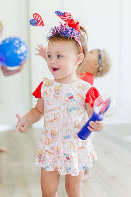 Sweet Bay Clothing - Wholesale Bodysuit (Non-Footed) - Baby - Baseball Snacks Bodysuit Twirl