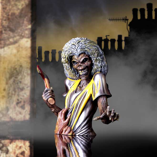 WONDER IMPORTS AUSTRALIA - Wholesale Decorative figurine - Iron Maiden Killers Bust Box (Small) 16.5cm