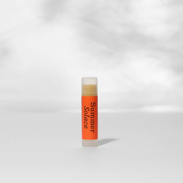 SUMMER SOLACE- Regenerative Tallow Beauty - Wholesale Lip Balm - Cardamom & Blood Orange – Citrus Tallow Lip Balm, .15 oz1