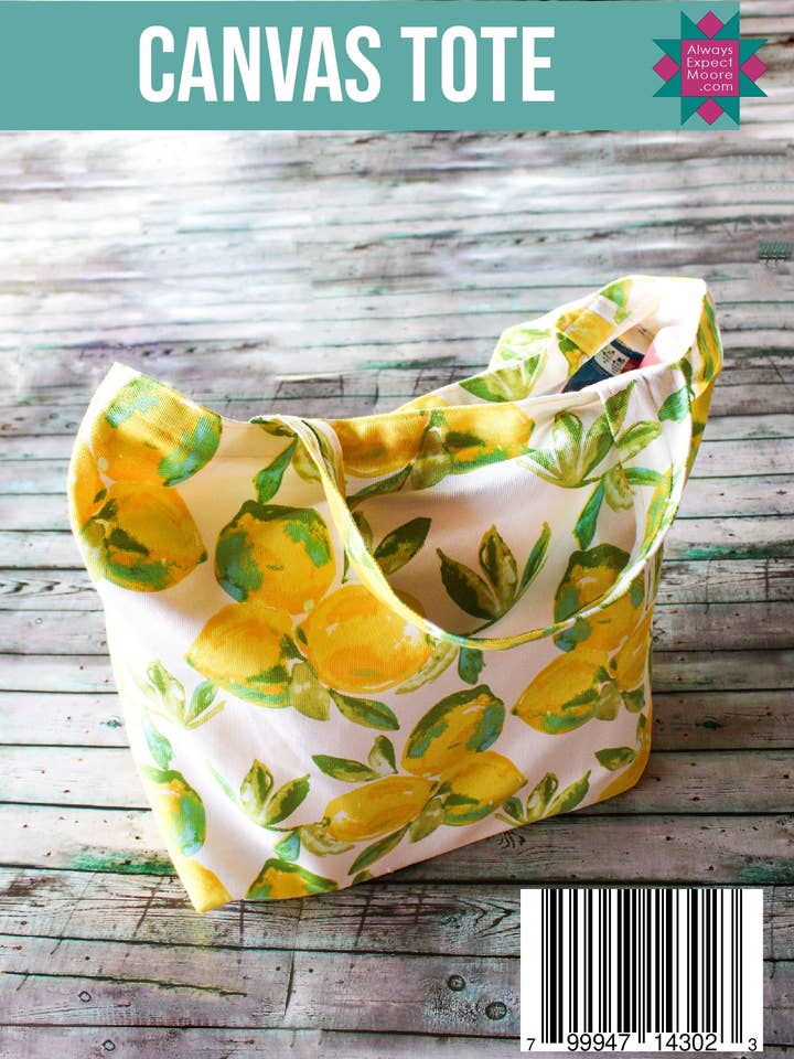 Canvas Tote - Printed Pattern for wholesale by Carolina Moore