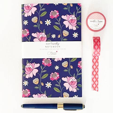 Laura Adams - Wholesale Journal/Diary - Willa Eco-Friendly Journal | 52 Lined Pages | Saddle Stitche3
