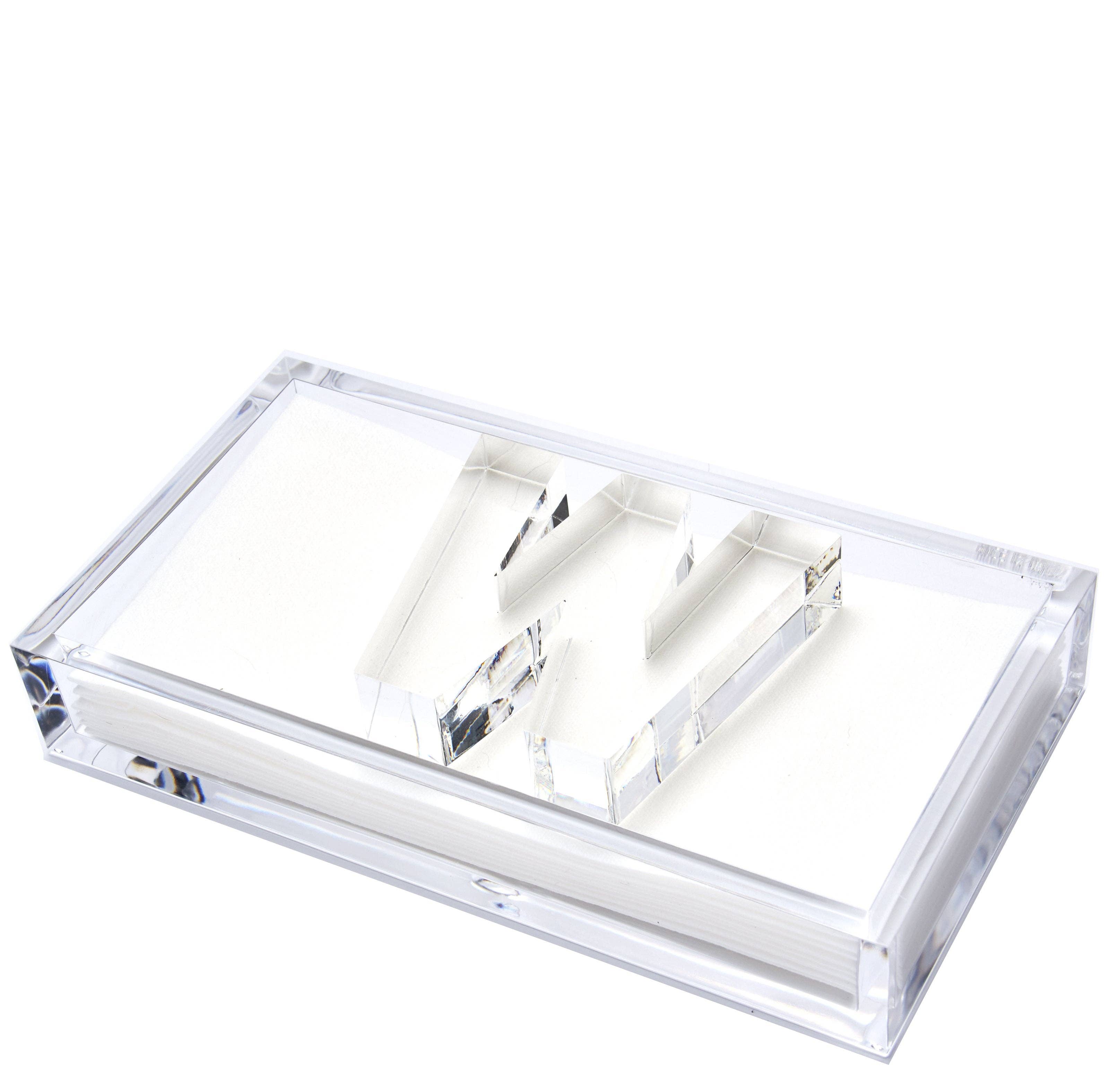 Tara Wilson Designs - Wholesale Napkin Holder - INITIAL GUEST TOWEL HOLDER19