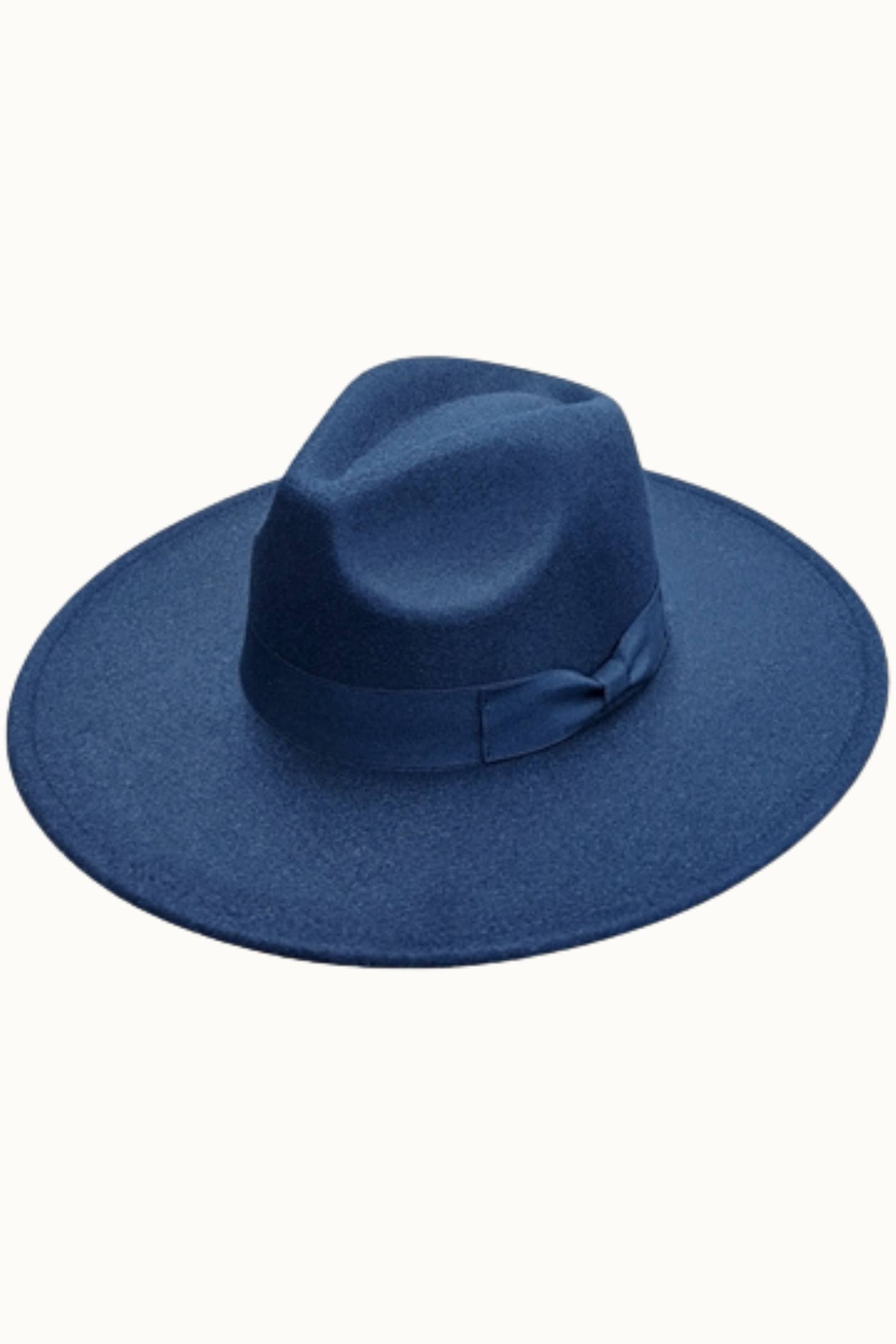 Olive & Pique - Wholesale Fedora - Women's - Structured Wide Brim Rancher in Vegan Felt, Adjustable6