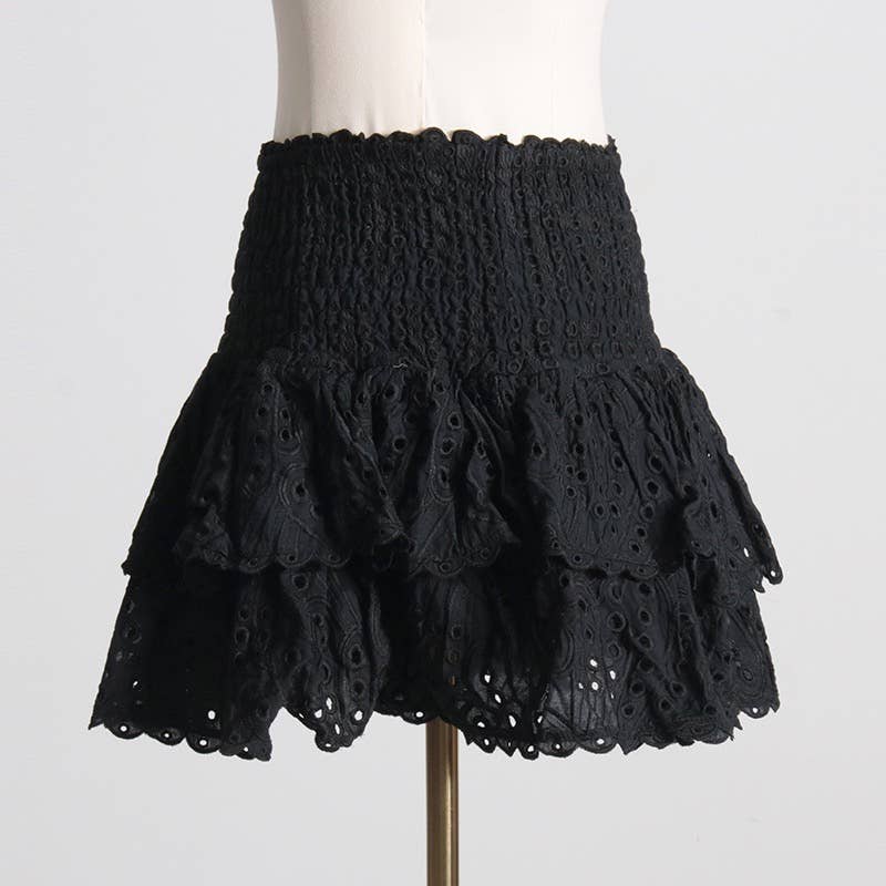 Productseeker - Wholesale Top & Skirt Set - Women's - SET044 Women Ruffle Skirt Set Mini Skirt5