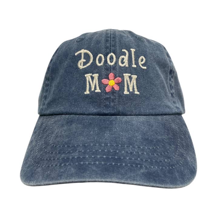 Doodle Mom Baseball Cap for wholesale by Tug Tees