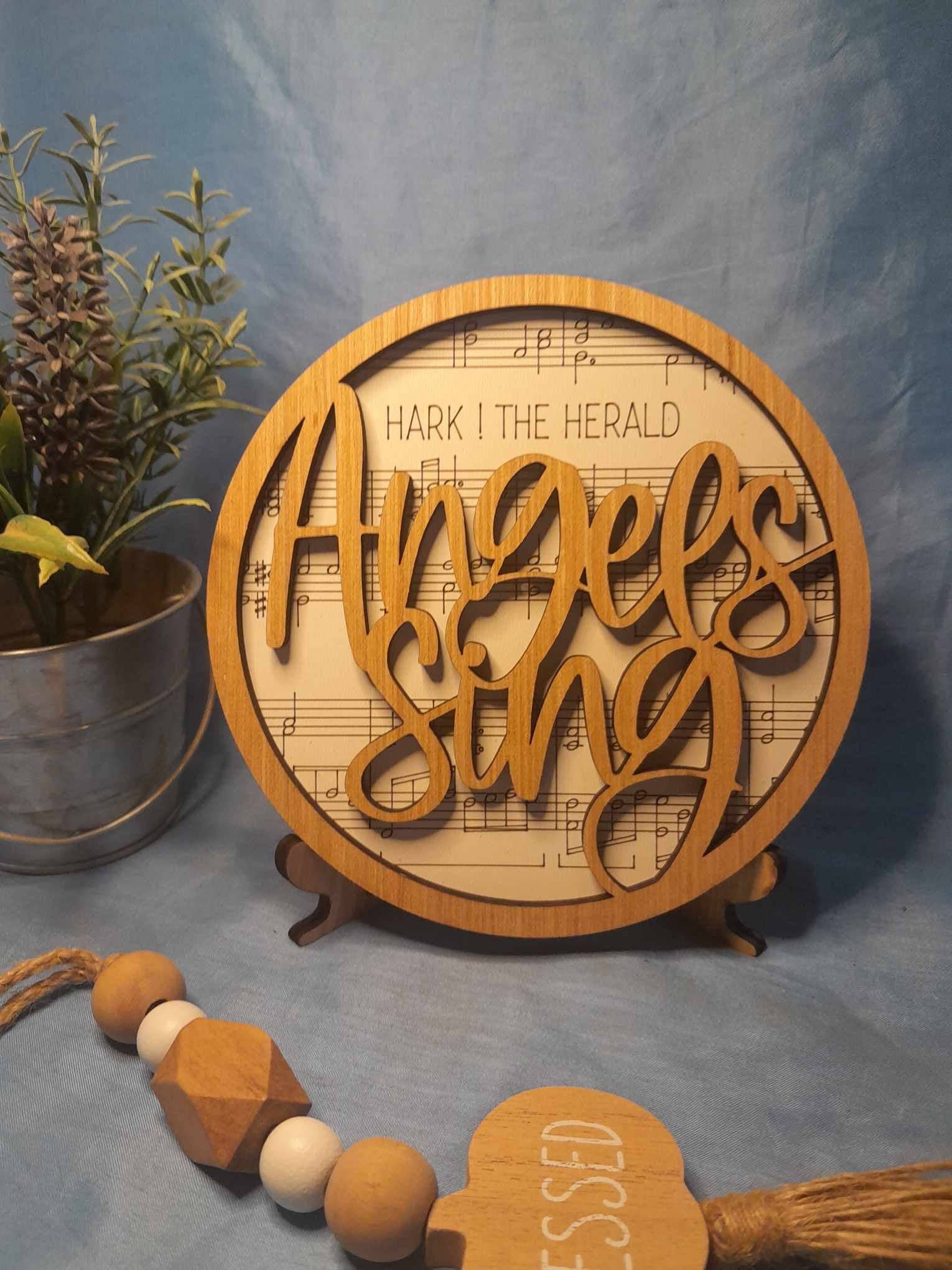 Heartland Decor - Wholesale Sign - Lyric Round Signs with stand, 15 songs to choose from5