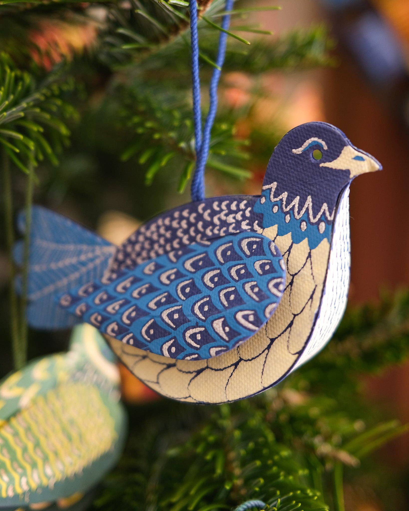 East End Press – wholesale Ornament – UK/EU: Dove Screen-Printed Board Decoration5