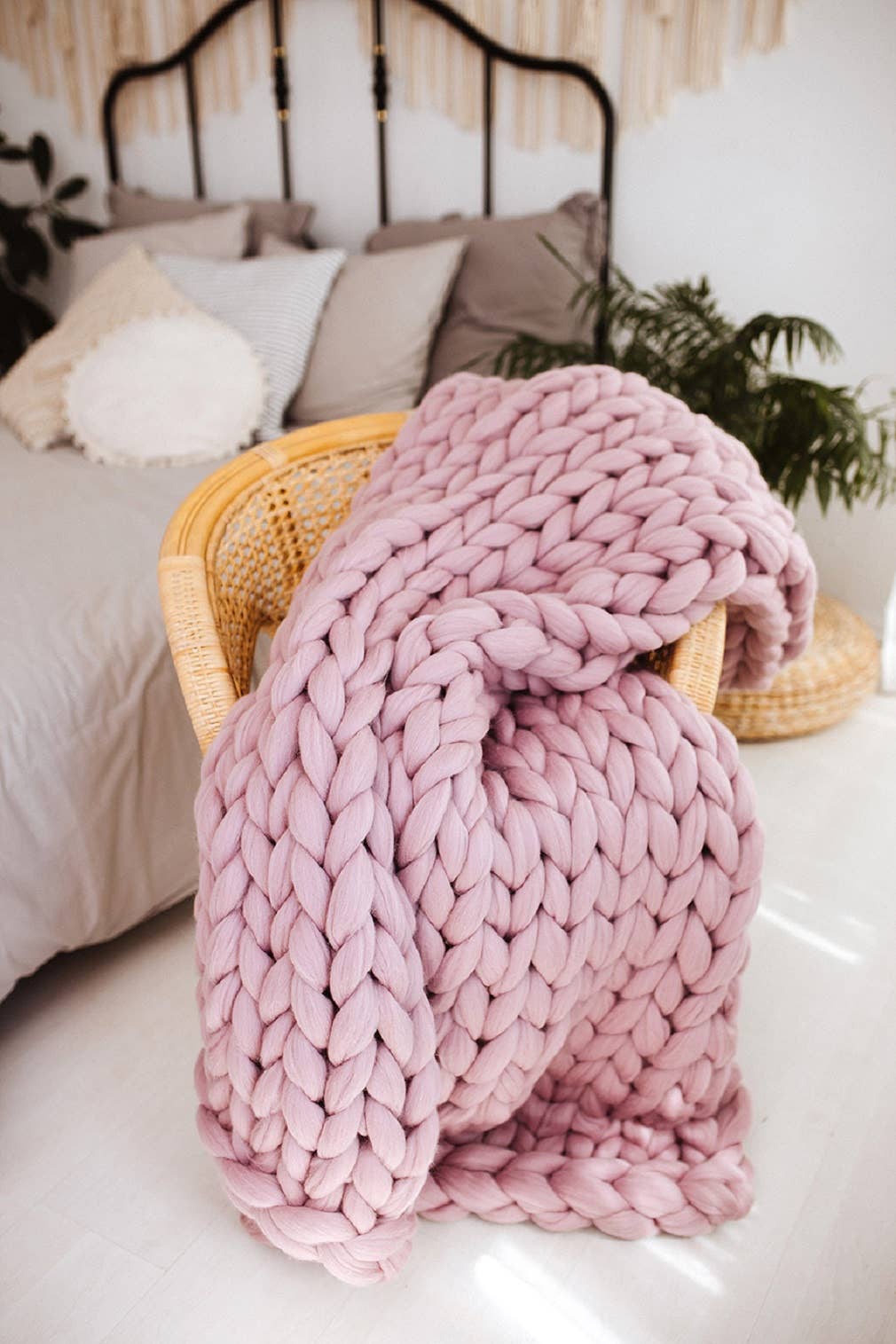 Chunky Wool Studio - Wholesale Throw Blanket - Handmade Chunky Knit Blankets2