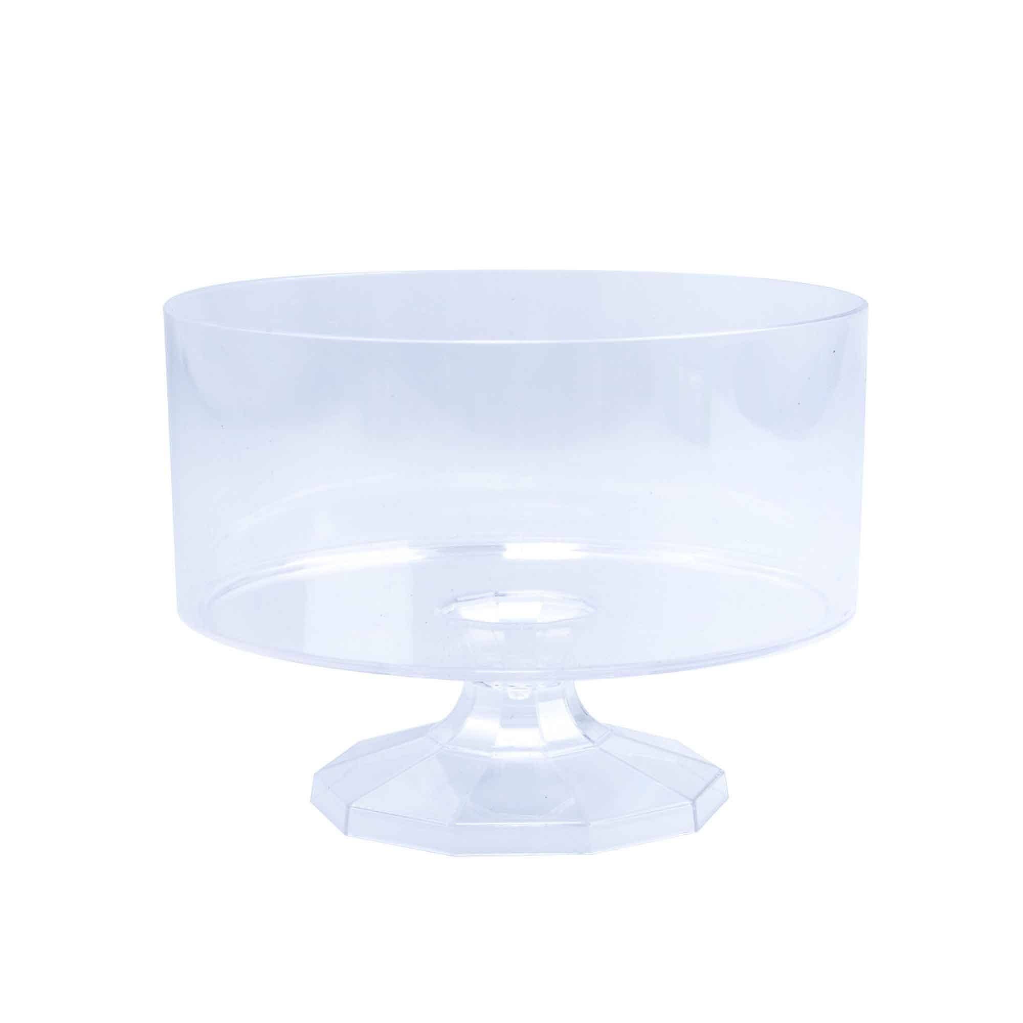 Perfect Plastic Trifle Pedestal - Clear for wholesale on Faire