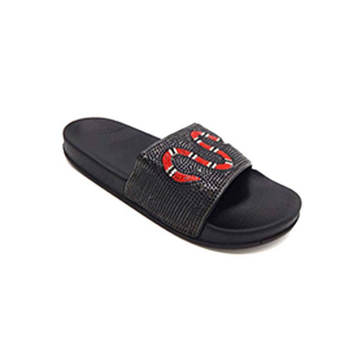 Sensibling Corp. – wholesale Sandals – Women's – Bling Snake Slide Sandal Slippers
