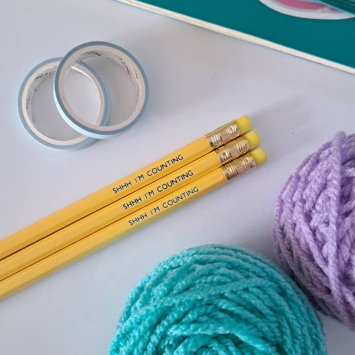 The Pigeon's Nest – wholesale Pencil – Crochet Slogan Pencils | Funny Cheeky Crochet Craft4