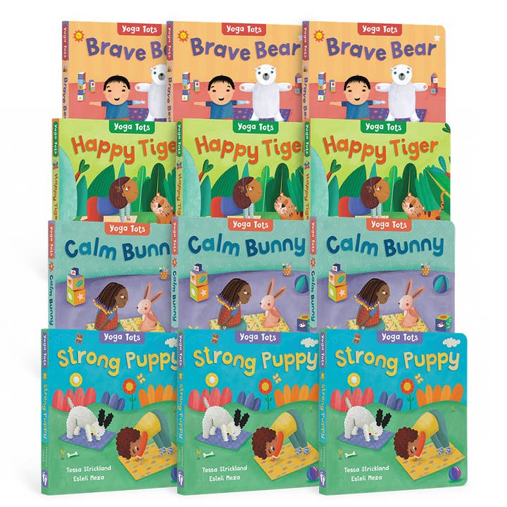 12-copy Yoga Tots Top-Up Pack for wholesale by Barefoot Books