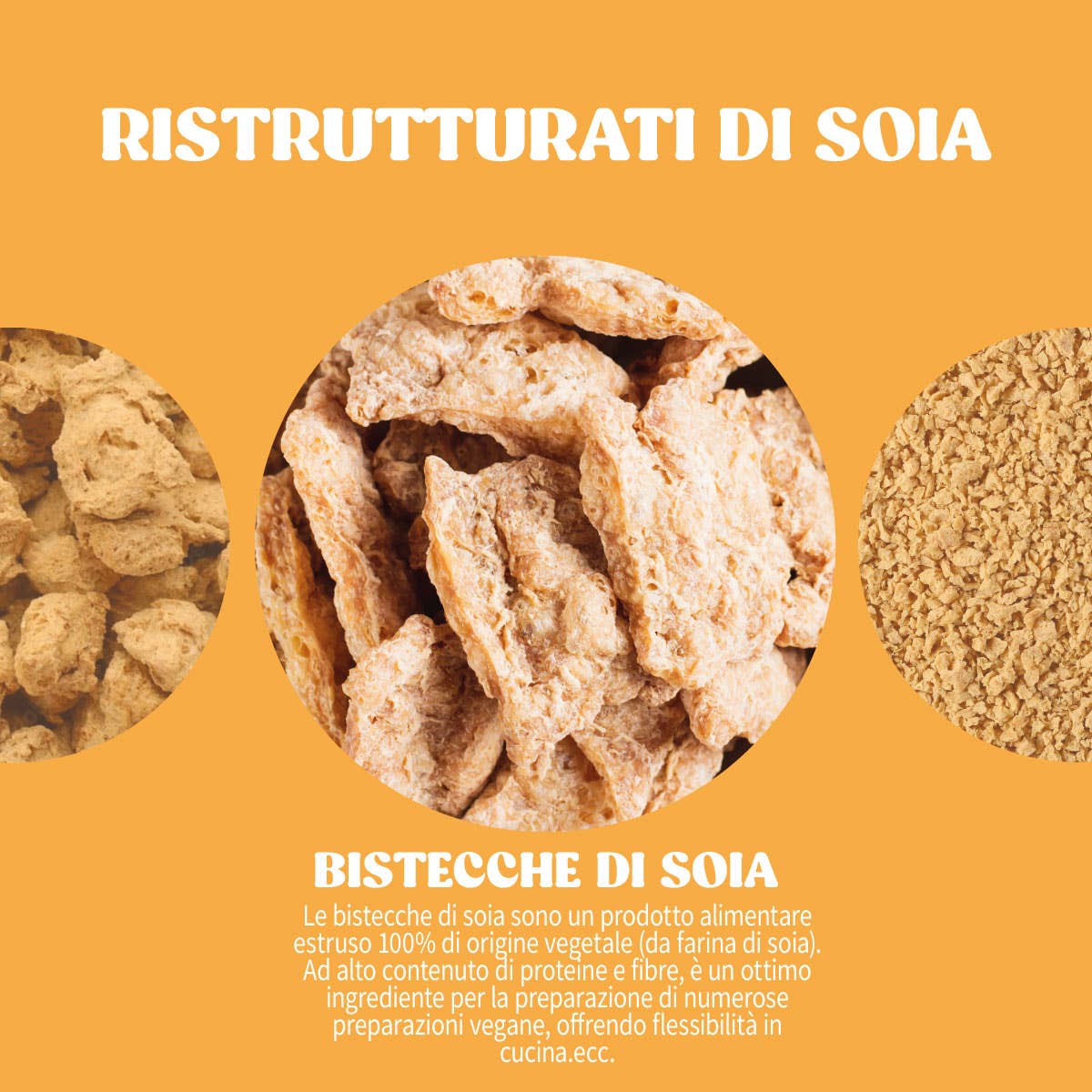 Stella Foods s.r.l. - Vente Poudres protéinées/superaliments - Granulés de soja STELLA 350 g2