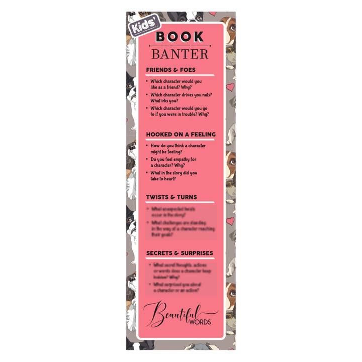 Beautiful Words - Wholesale Bookmark - Kids' Book Banter Bookmark5