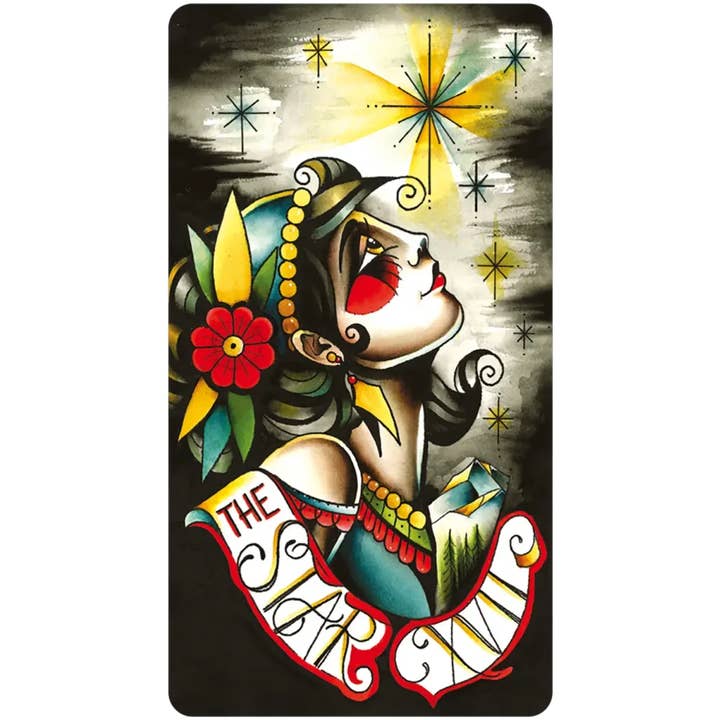 U.S. Games Systems Inc. - Wholesale Tarot Cards - Eight Coins' Tattoo Tarot Borderless Miniature Edition2