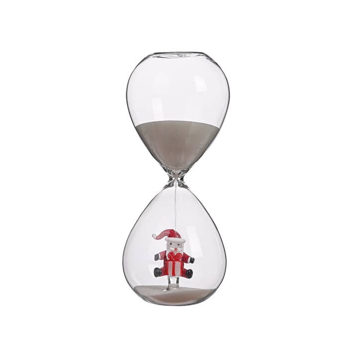3D Santa Claus Hourglass D8 H19cm for wholesale by Opjet Paris