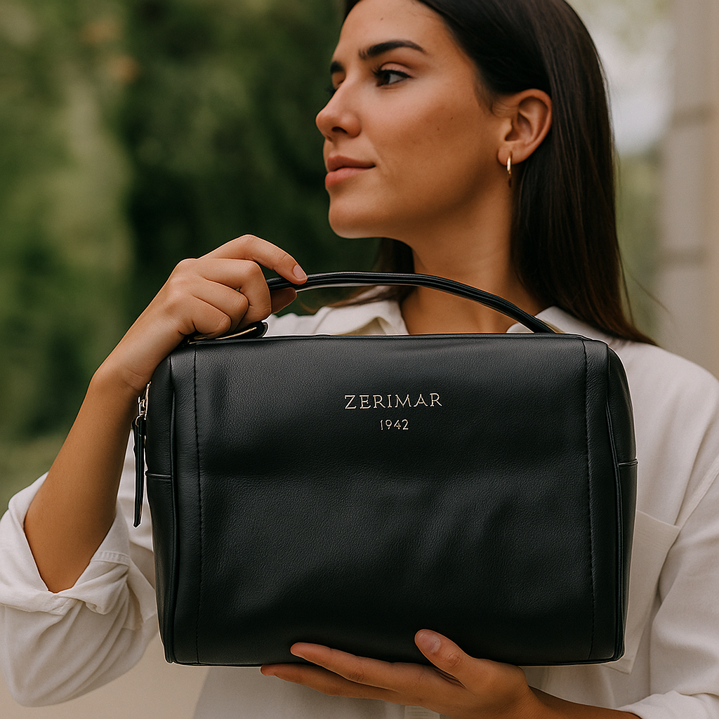 Zerimar 1942 - Wholesale Shoulder Bag - Women's - Zerimar Bolso Bandolera 100% Piel Medidas: 18x11x224