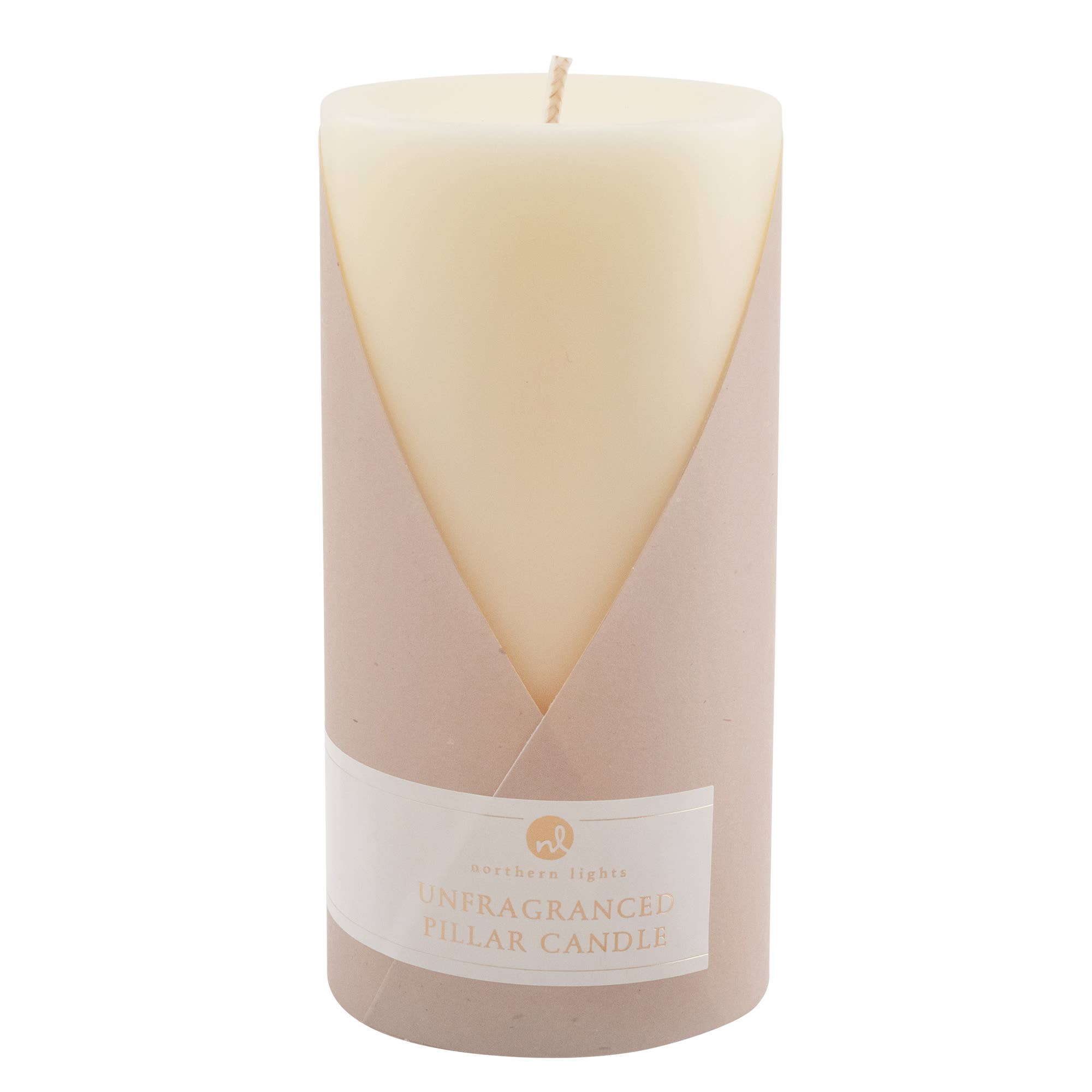 Northern Lights - Vente Bougies piliers - Pilier 3x6 non parfumé1