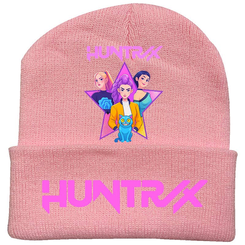 Lilyrosy（Duty free) - Wholesale Beanie - Kids - K-POP Demon Hunters Custom Knit Beanie,Adult & Kids Friendly31