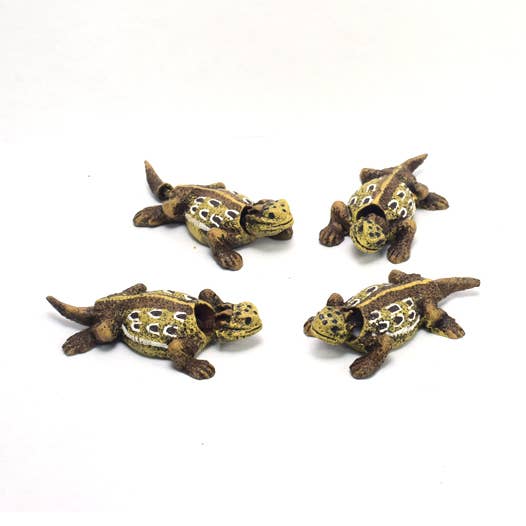 Mini Bobble Head Horned Toad for wholesale by Land & Sea