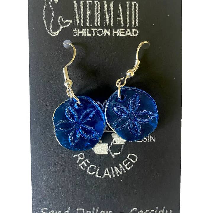 Mermaid of Hilton Head - Vendita all'ingrosso Orecchini pendenti - Orecchini Ocean realizzati con materiali riciclati8