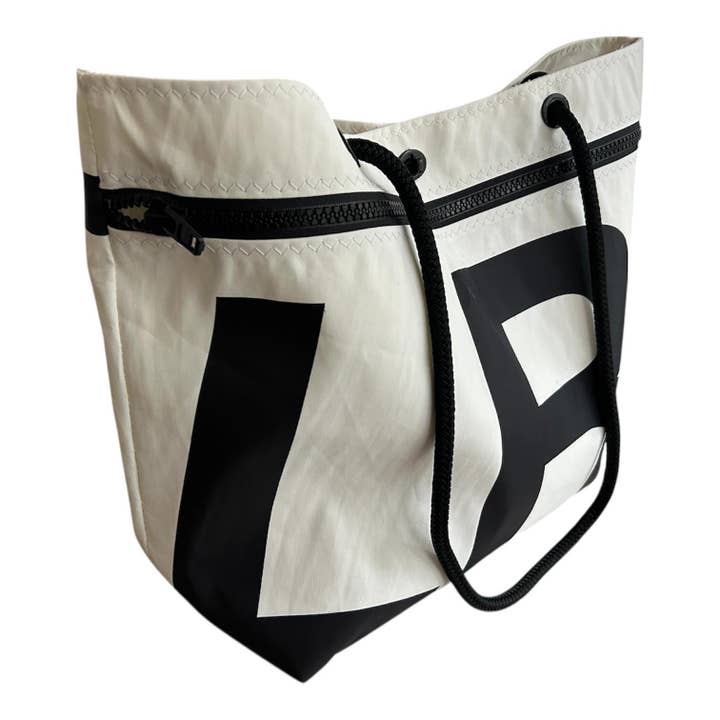 LBI One - Wholesale Tote Bag - Women's - Recycled Dacron Sailcloth Tote With LBI Lettering5
