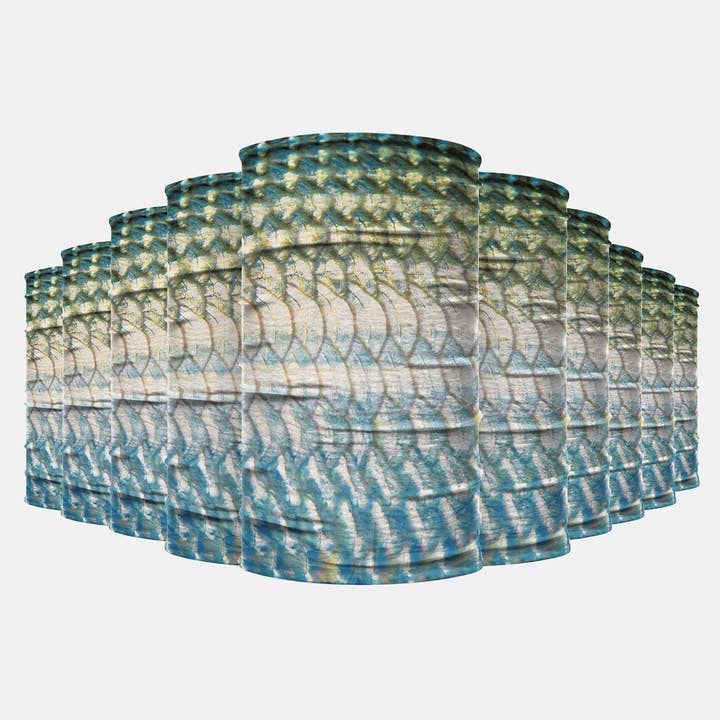 Lot de 10 cache-cou en écailles de poisson pour la vente par Sleefs