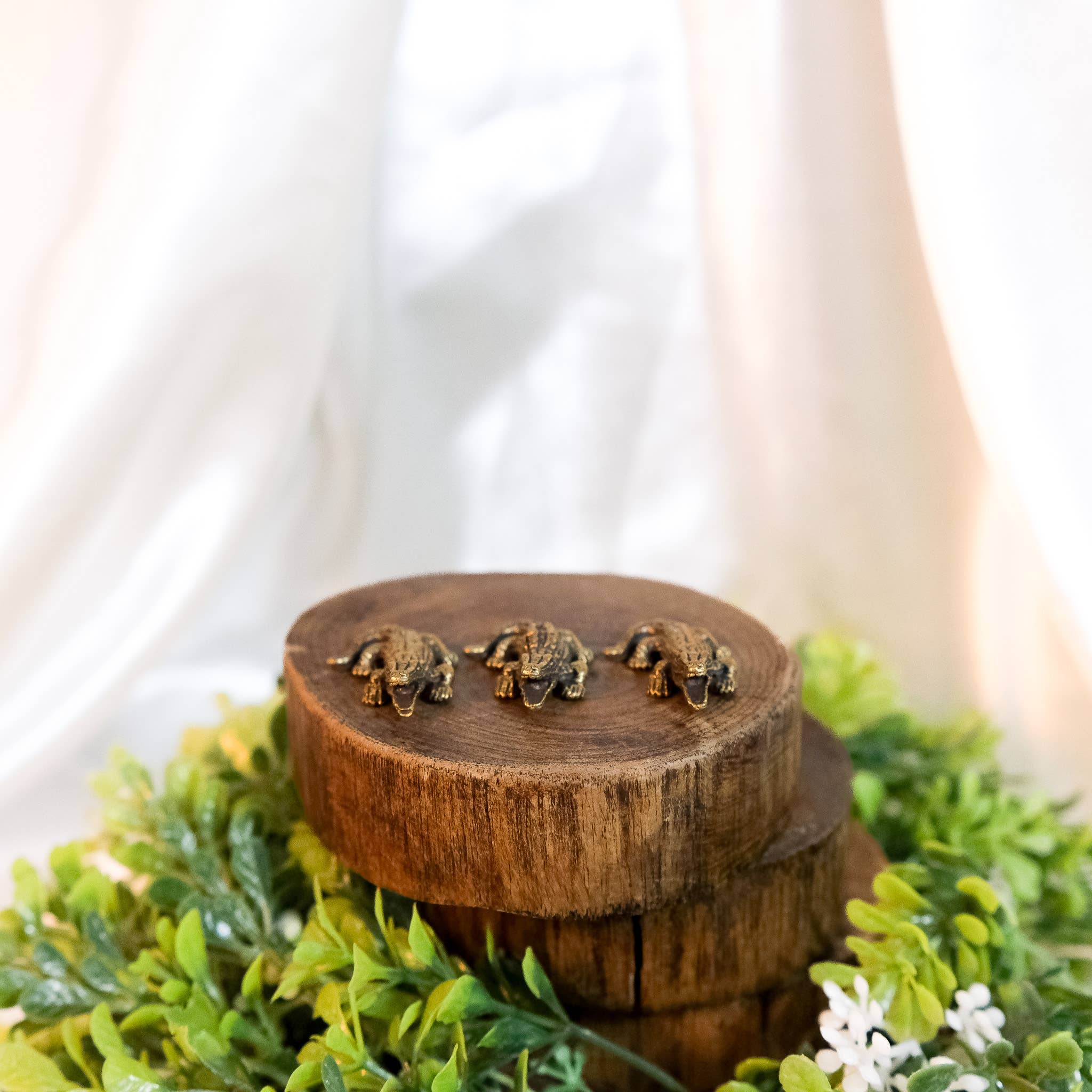 Karma Nepal Crafts – Engroshandel Pyntefigur – Håndlavet Mini Dyre Messing Statue3