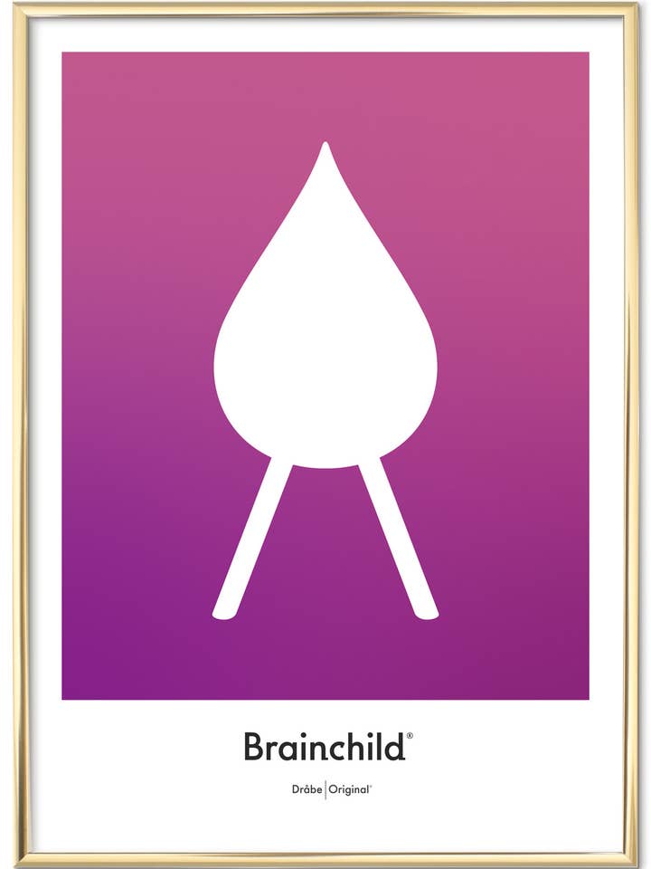 Poster della designazione—Colore — Icona di design per la vendita all'ingrosso da parte di Brainchild