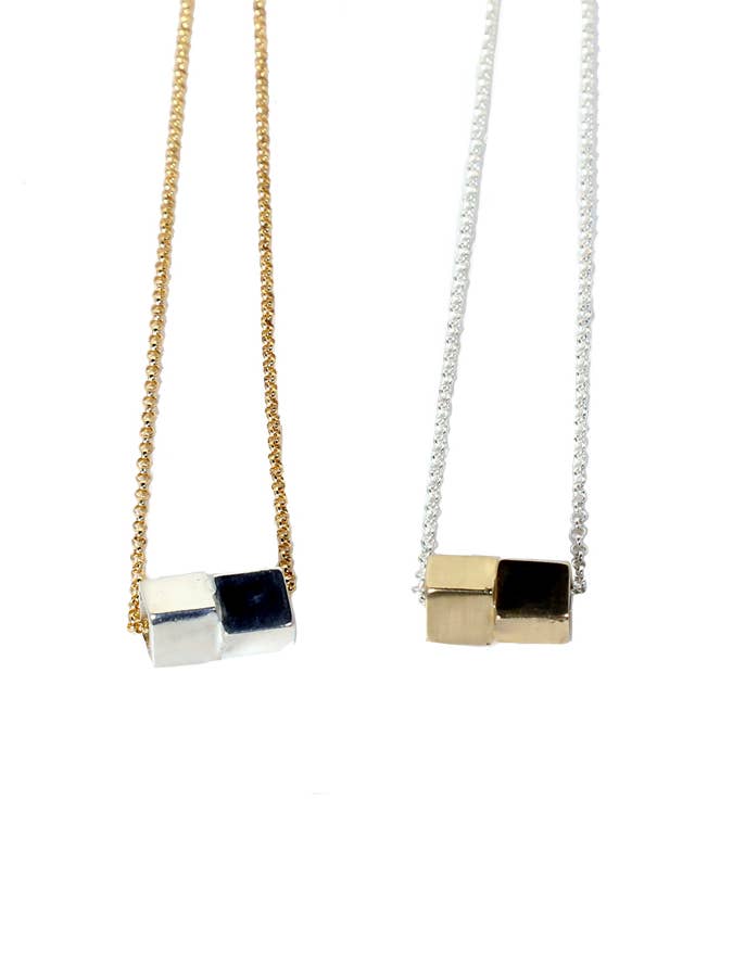 Cubic Kiss Necklace for wholesale by FORGE & FINISH