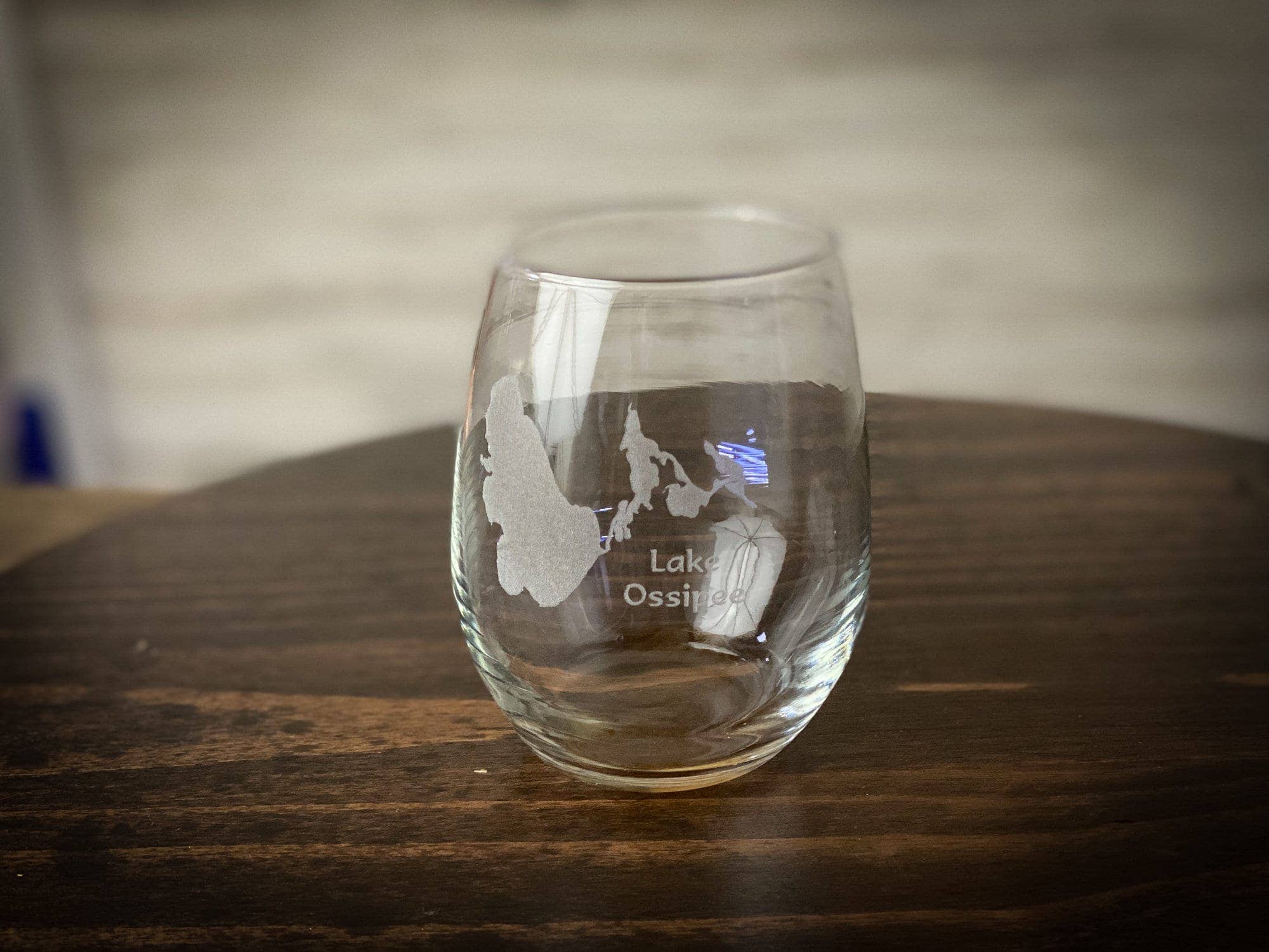 Adirondack Etching LLC - Wholesale Wine Glass - Make My Lake 15 oz Stemless Wine Glass3