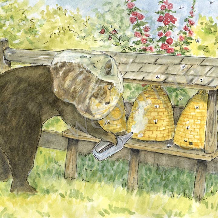 #328 - Tarjeta de notas sobre apicultura para venta al por mayor de Woodfield Press