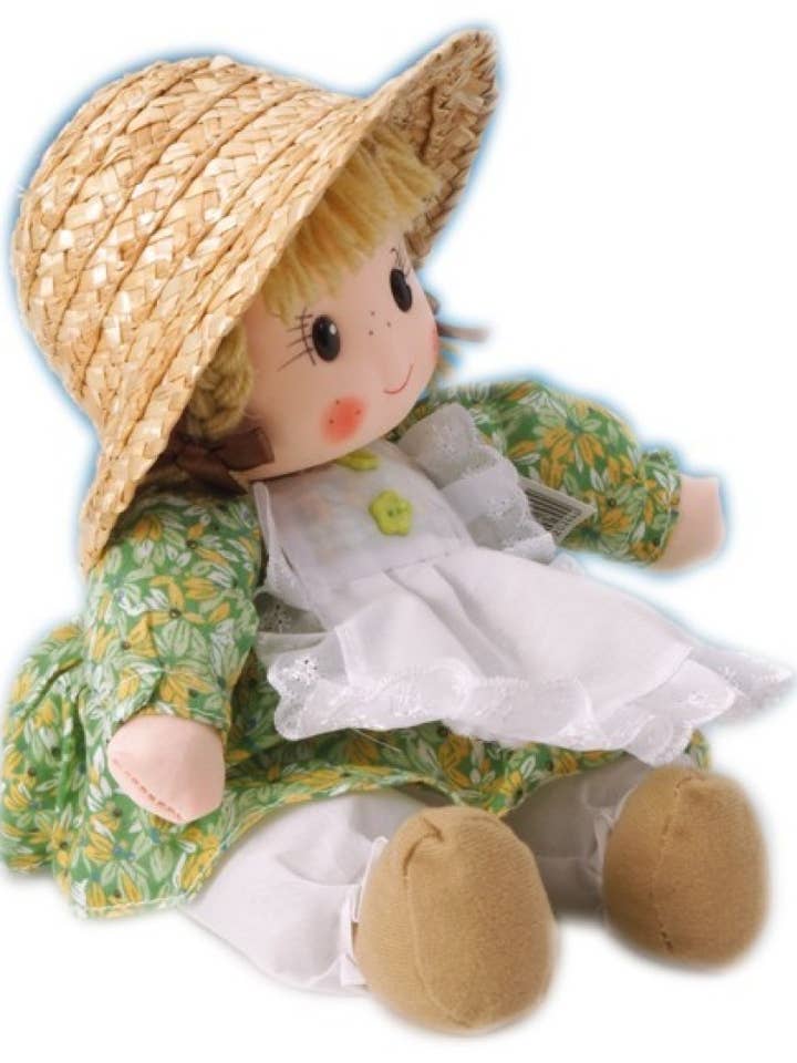 Freckle Girl With a Green Dress, Moves Her Head for wholesale by Musicbox Kingdom