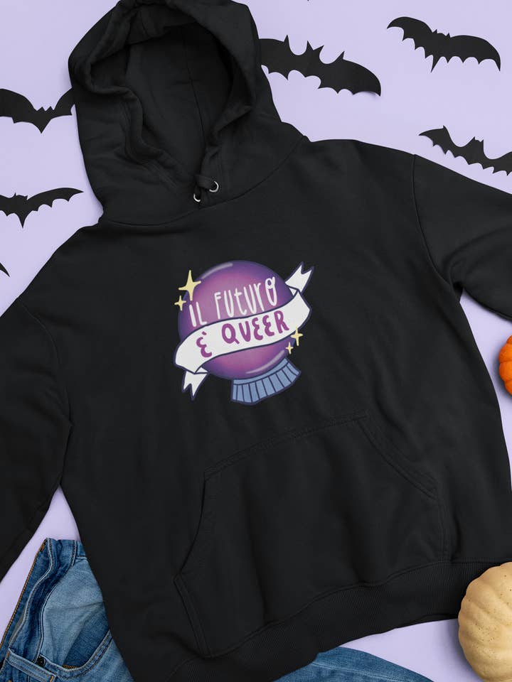 Sudadera unisex con capucha - El futuro es queer para venta al por mayor de Chiaralascura