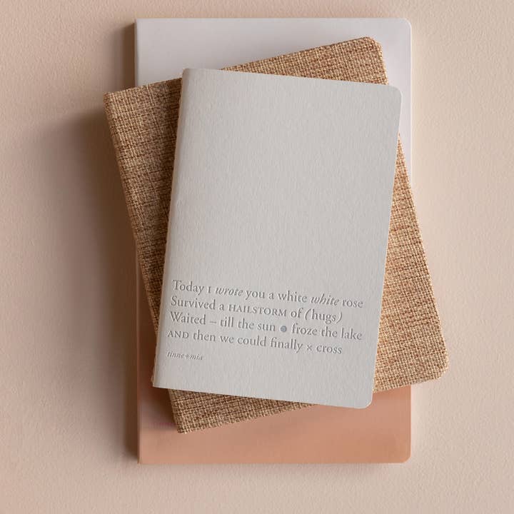 Tinne Mia - Wholesale Notebook - Bullet journal A6 - Cloud Dancer - FSC Mix