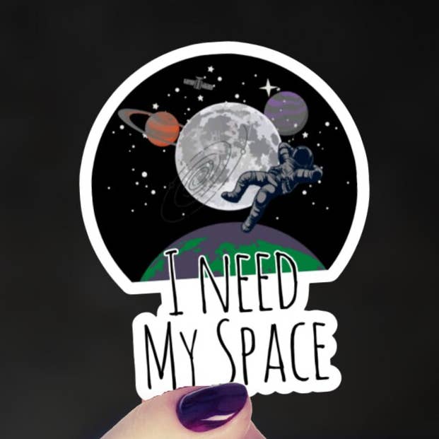 Behöver utrymme Laptop klistermärke Bildekal för wholesale av Death To Aphrodite