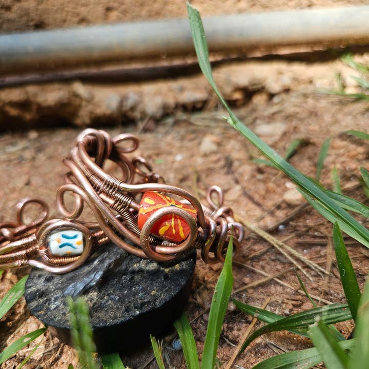 Essence Botanicals - Wholesale Beaded Bracelet - African Clay Bead Bracelet, African Bracelet, Clay Bead Brac1