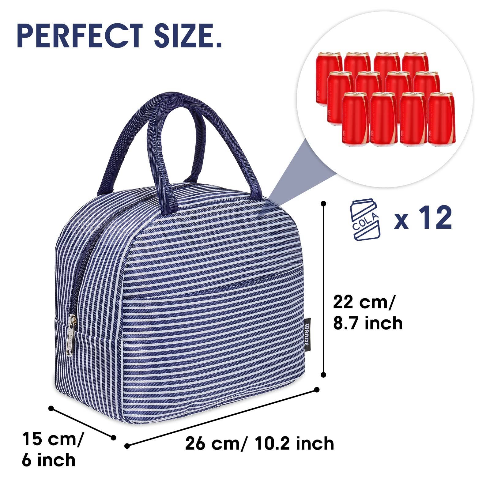 wandf – wholesale Lunch bag/box – Lunch Box Reusable Cooler Bag Water-resistant Lunch Tote Bag21