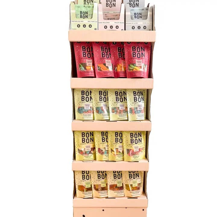 c’est BONBON Branded Floor Display for wholesale by c'est BONBON- Canada