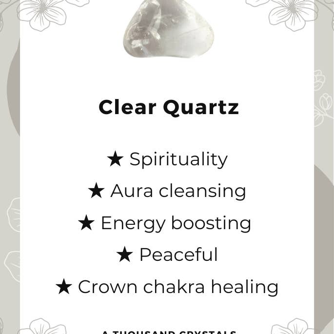A Thousand Crystals – wholesale Andlig sten/kristall – Mindfulness och meditation kristalluppsättning: Andliga stenar